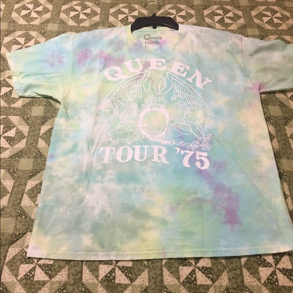 queen tour 1975 t shirt